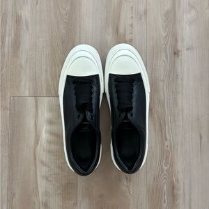 Alexander McQueen Black and White Sneakers